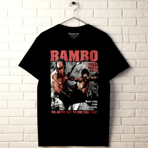 Shirt uomo rambo win this - t-shirt,