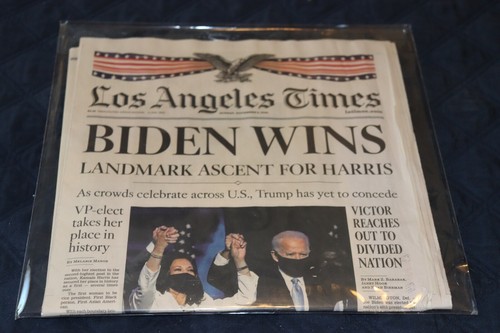 Joe biden vince - vince, giornale