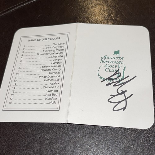 Bubba watson autografo firmato - bubba,