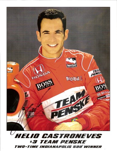 2009 helio castroneves firmato - 2009,