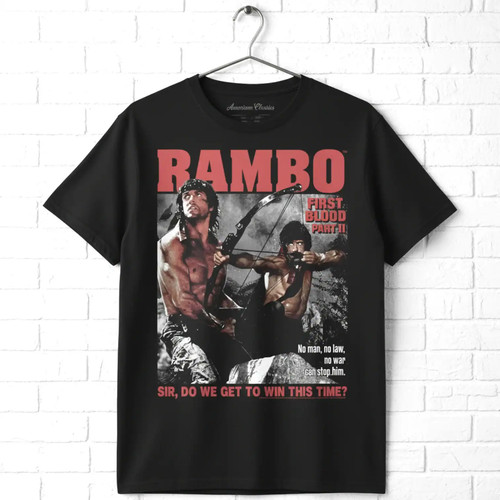 Shirt uomo rambo win - rambo, this